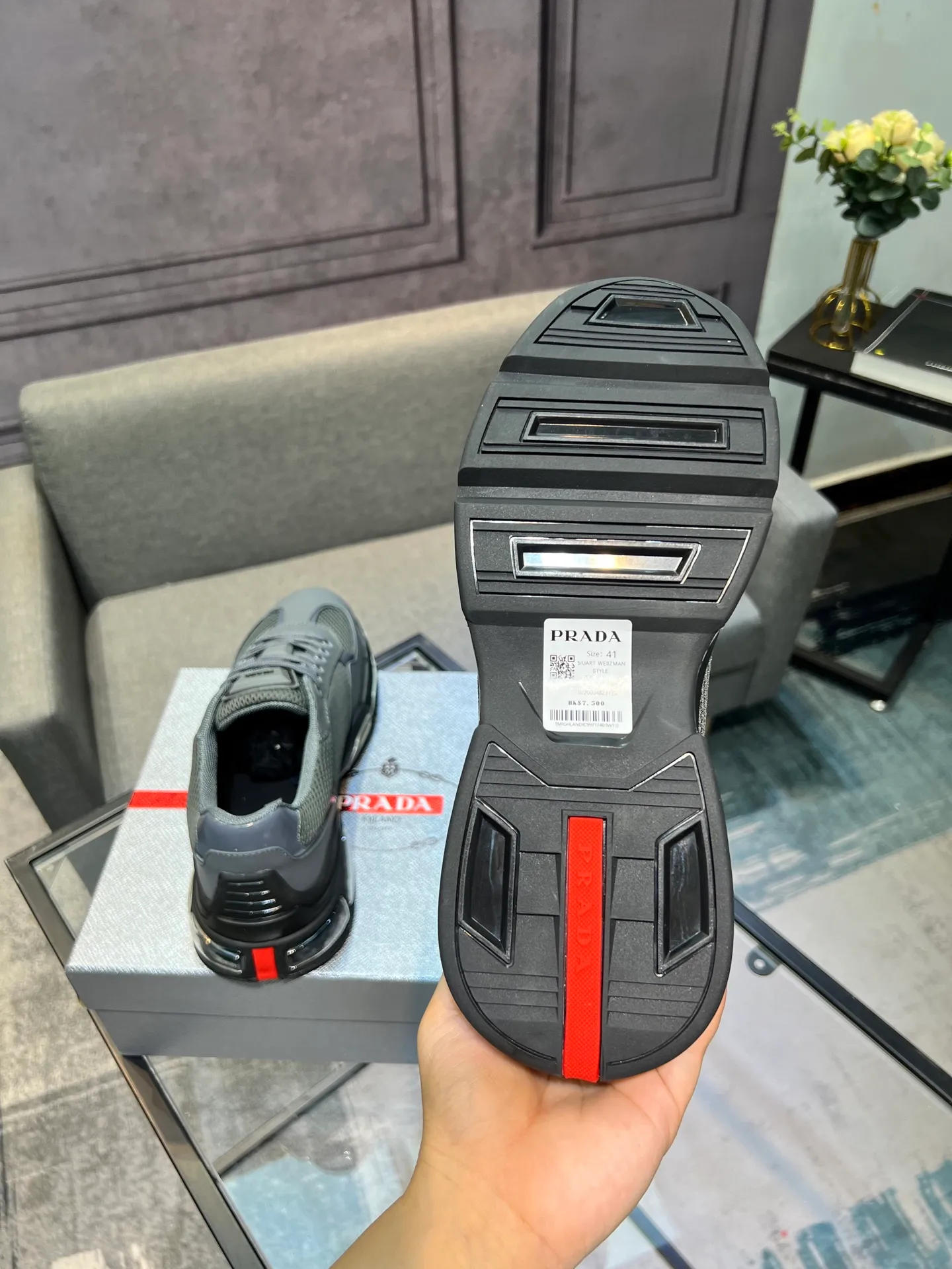 Men's shoes 💰660 [PRADA] Men's shoes are popular in the counter, official website is synchronized, 1 high-quality shipment ✔️ Original frosted cowhide + cowhide lining, 1🆚1 replica, original sole, 38-45 (45 customized, non-refundable)